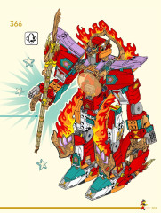 LEGO 80057 instructions page 205 – build guide