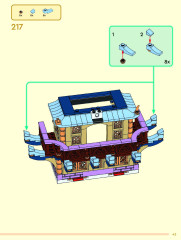 LEGO 80058 instructions page 43 – build guide