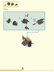 LEGO 80065 instructions page 105 – build guide