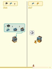 LEGO 80065 instructions page 123 – build guide