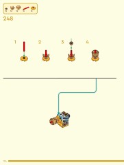 LEGO 80065 instructions page 124 – build guide