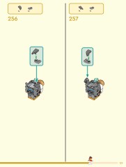 LEGO 80065 instructions page 129 – build guide