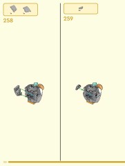 LEGO 80065 instructions page 130 – build guide