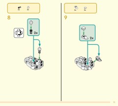 LEGO 80066 instructions page 11 – build guide