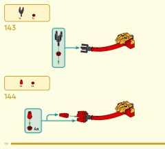 LEGO 80066 instructions page 112 – build guide