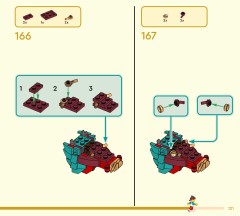 LEGO 80066 instructions page 121 – build guide