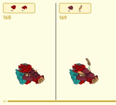 LEGO 80066 instructions page 122 – build guide