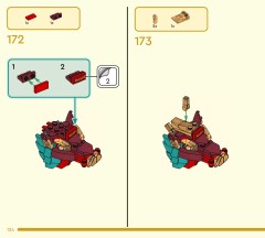 LEGO 80066 instructions page 124 – build guide