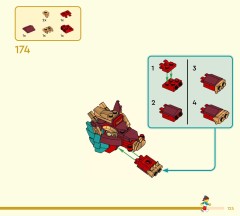 LEGO 80066 instructions page 125 – build guide