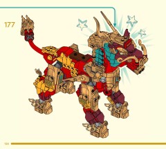 LEGO 80066 instructions page 128 – build guide