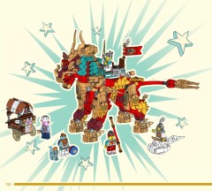 LEGO 80066 instructions page 130 – build guide