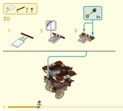 LEGO 80066 instructions page 22 – build guide