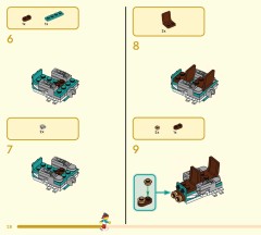 LEGO 80066 instructions page 28 – build guide