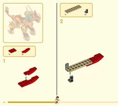 LEGO 80066 instructions page 34 – build guide