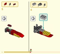 LEGO 80066 instructions page 36 – build guide