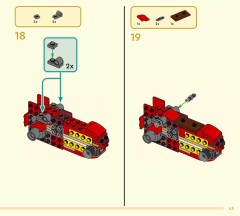 LEGO 80066 instructions page 43 – build guide