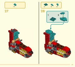 LEGO 80066 instructions page 49 – build guide