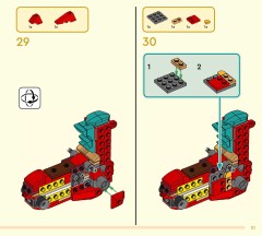 LEGO 80066 instructions page 51 – build guide