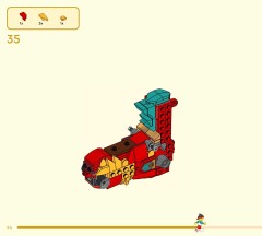 LEGO 80066 instructions page 54 – build guide