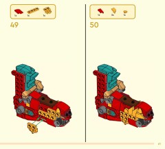 LEGO 80066 instructions page 61 – build guide