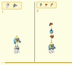 LEGO 80066 instructions page 70 – build guide