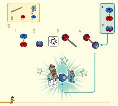 LEGO 80066 instructions page 71 – build guide