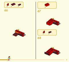 LEGO 80066 instructions page 73 – build guide