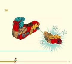 LEGO 80066 instructions page 79 – build guide