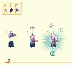 LEGO 80066 instructions page 8 – build guide