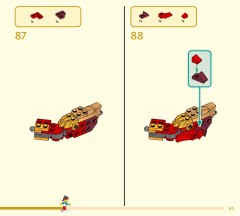 LEGO 80066 instructions page 83 – build guide