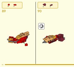 LEGO 80066 instructions page 84 – build guide