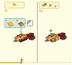 LEGO 80066 instructions page 85 – build guide