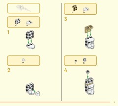 LEGO 80066 instructions page 9 – build guide