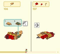 LEGO 80066 instructions page 95 – build guide