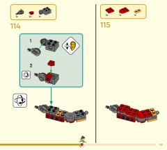 LEGO 80066 instructions page 99 – build guide