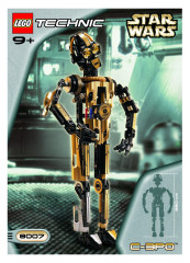 LEGO 8007 instructions page 1 – build guide