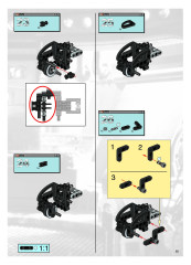 LEGO 8007 instructions page 85 – build guide