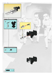 LEGO 8008 instructions page 72 – build guide