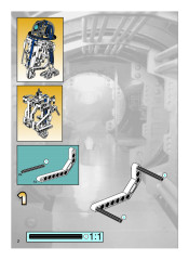 LEGO 8009 instructions page 2 – build guide