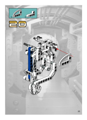 LEGO 8009 instructions page 25 – build guide