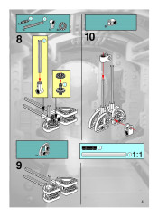 LEGO 8009 instructions page 41 – build guide