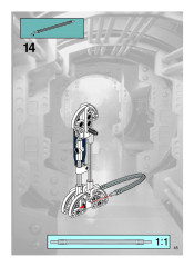 LEGO 8009 instructions page 45 – build guide