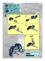 LEGO 8009 instructions page 53 – build guide
