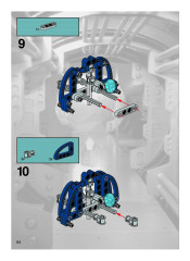 LEGO 8009 instructions page 54 – build guide
