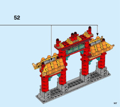 LEGO 80104 instructions page 107 – build guide