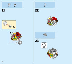 LEGO 80104 instructions page 14 – build guide