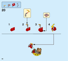 LEGO 80104 instructions page 68 – build guide