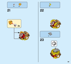 LEGO 80104 instructions page 69 – build guide