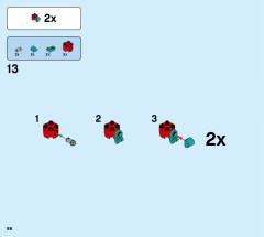 LEGO 80104 instructions page 86 – build guide