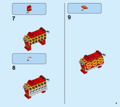 LEGO 80104 instructions page 9 – build guide